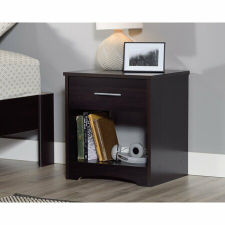 SAUDER BEGINNINGS Beginnings Night Stand Cnc , Easy-glide drawer with safety stops 422807
